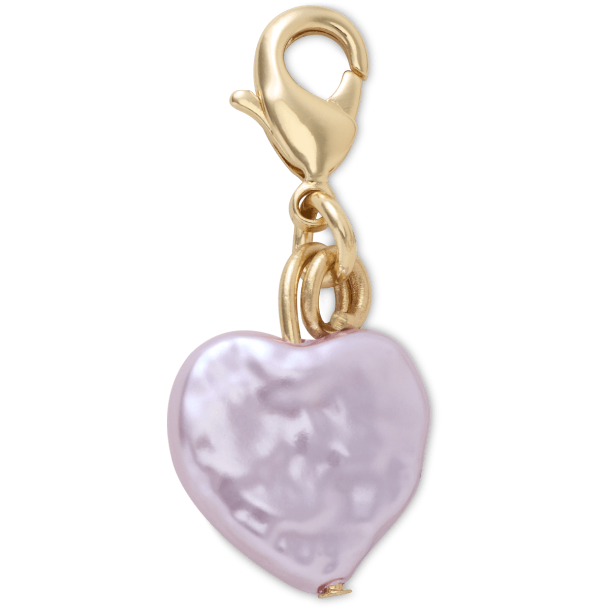 Pearl Shaped Pink Heart