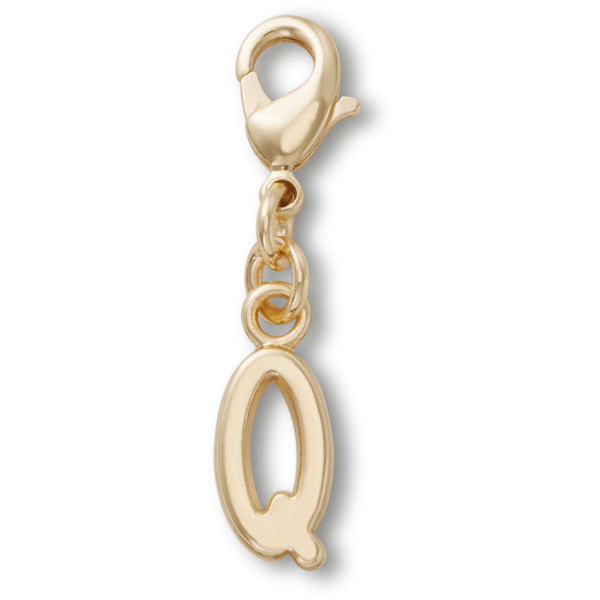 Gold Letter Q Charm