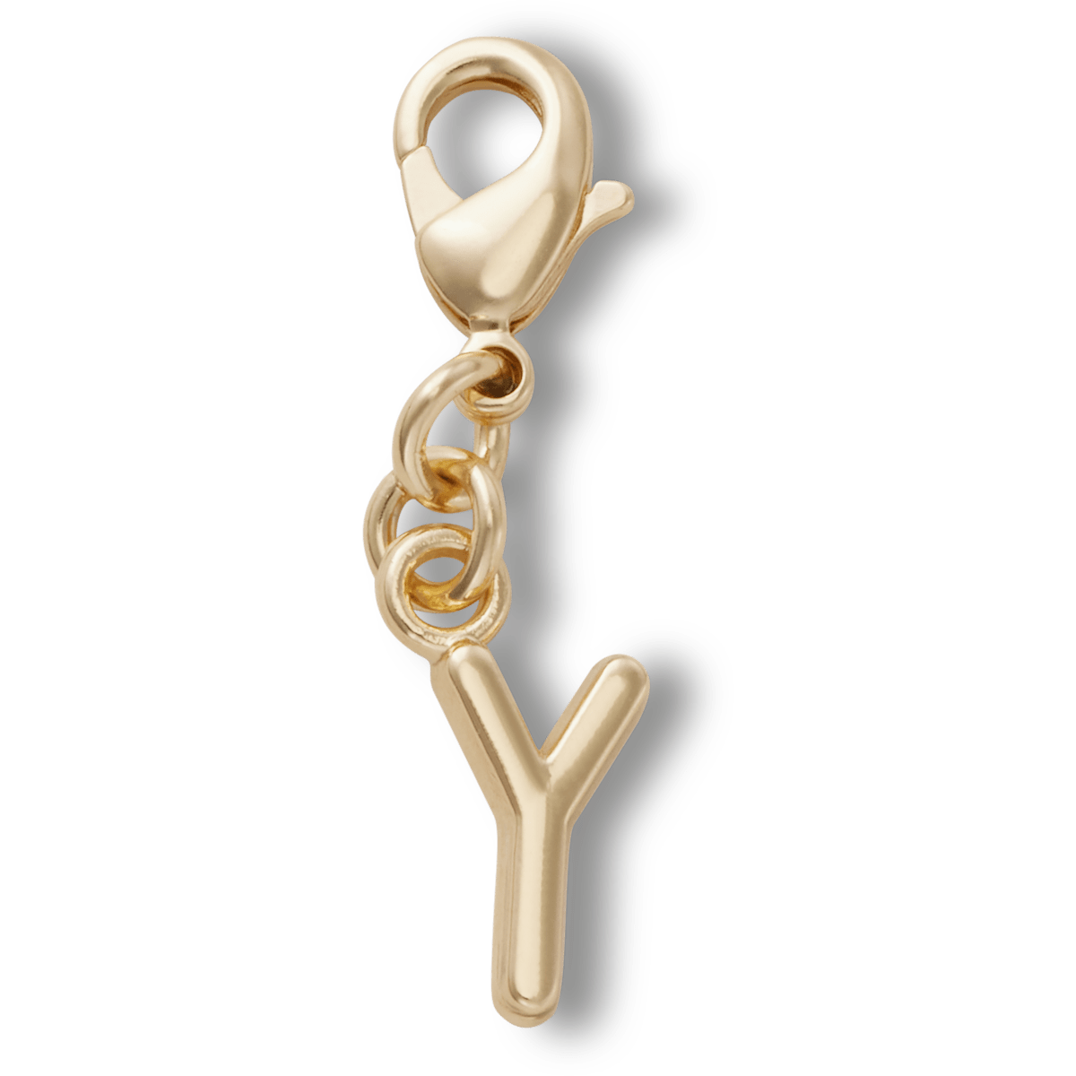 Gold Letter Y Charm