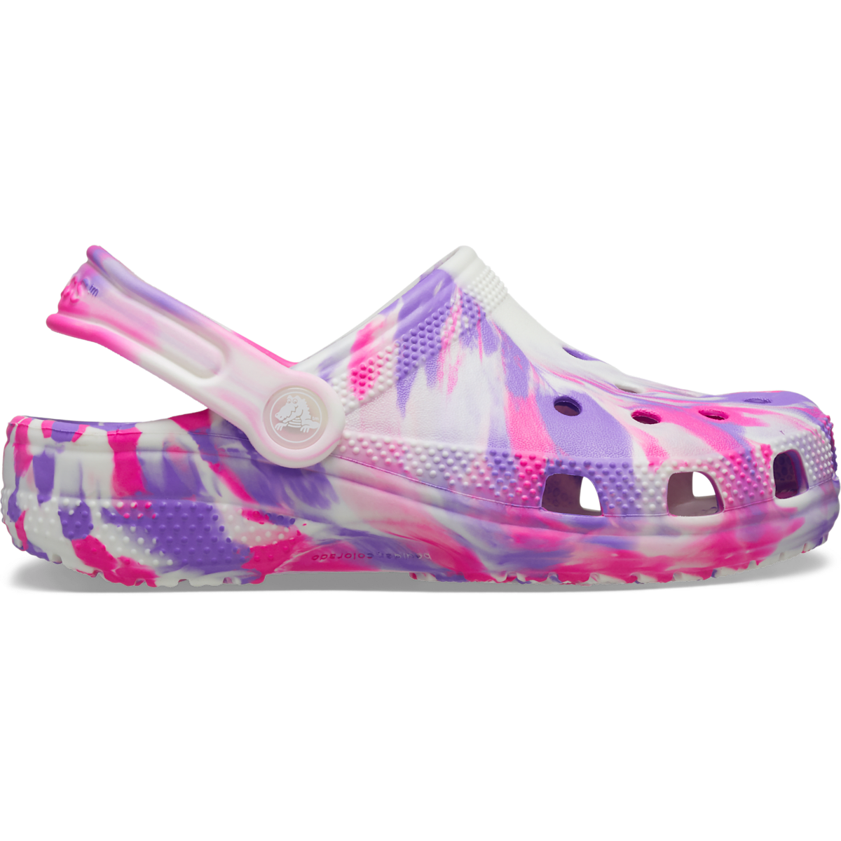 Toddler Classic Glow-in-the-Dark Marbled Clog - Pink Crush / Multi