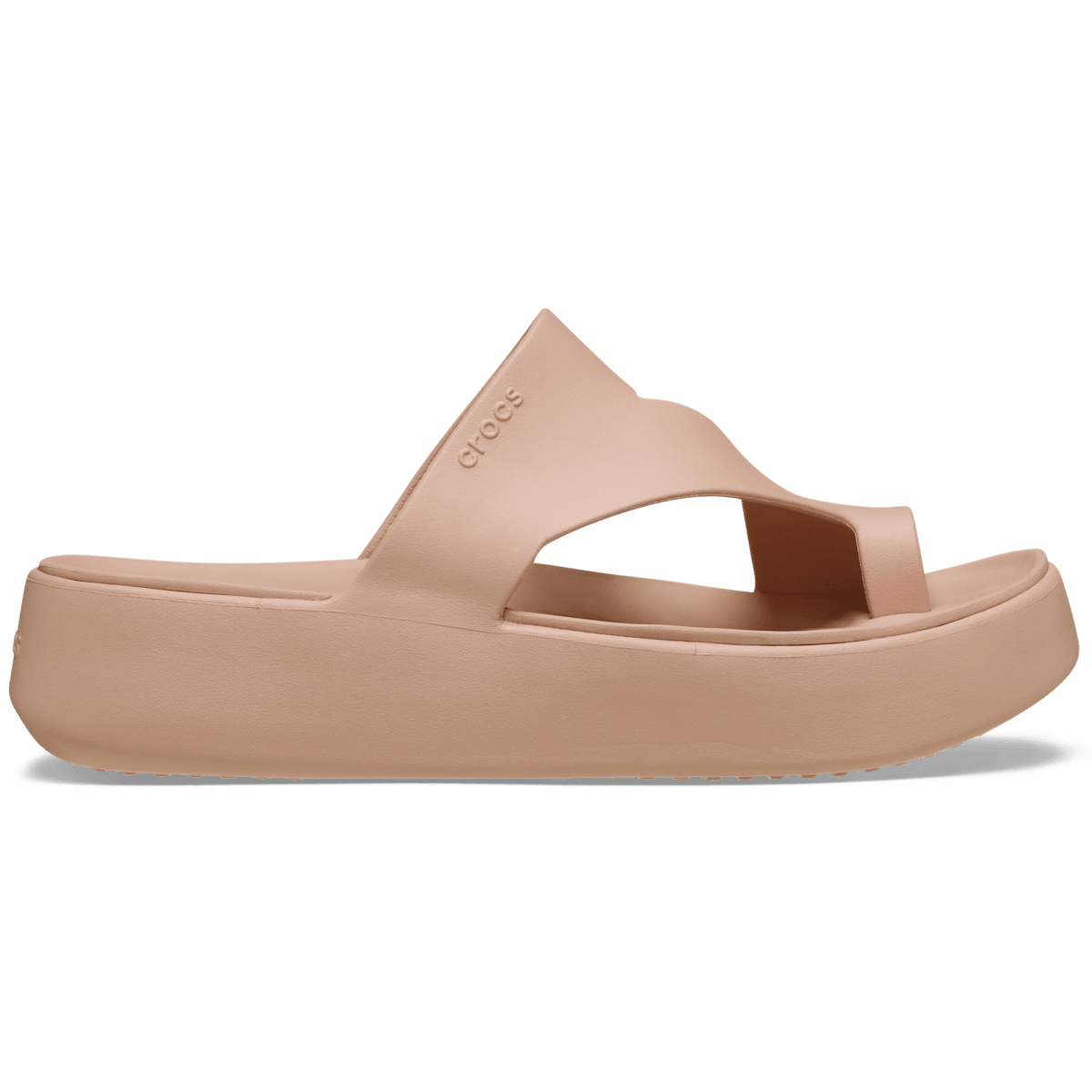 Getaway Platform Toe Loop - Pink Caramel
