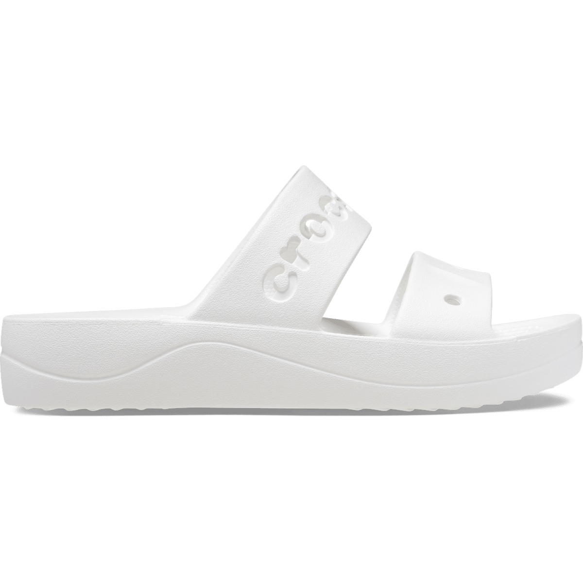 Baya Platform Sandal - White