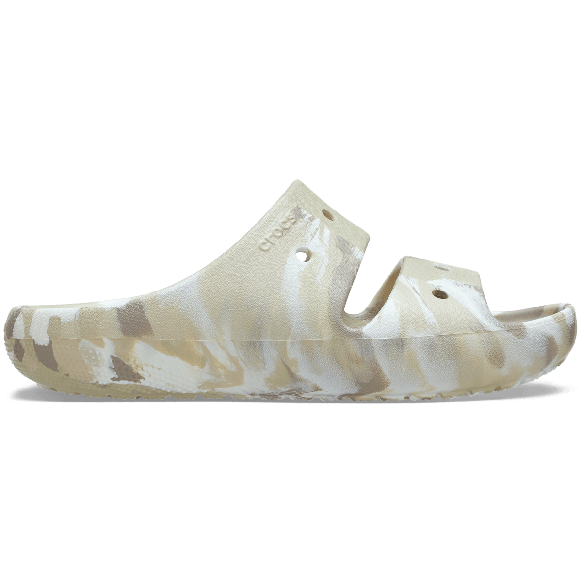 Classic Marbled Sandal v2 - Bone / Multi
