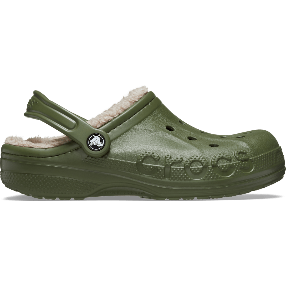 Baya Lined Clog - Army Green / Multi