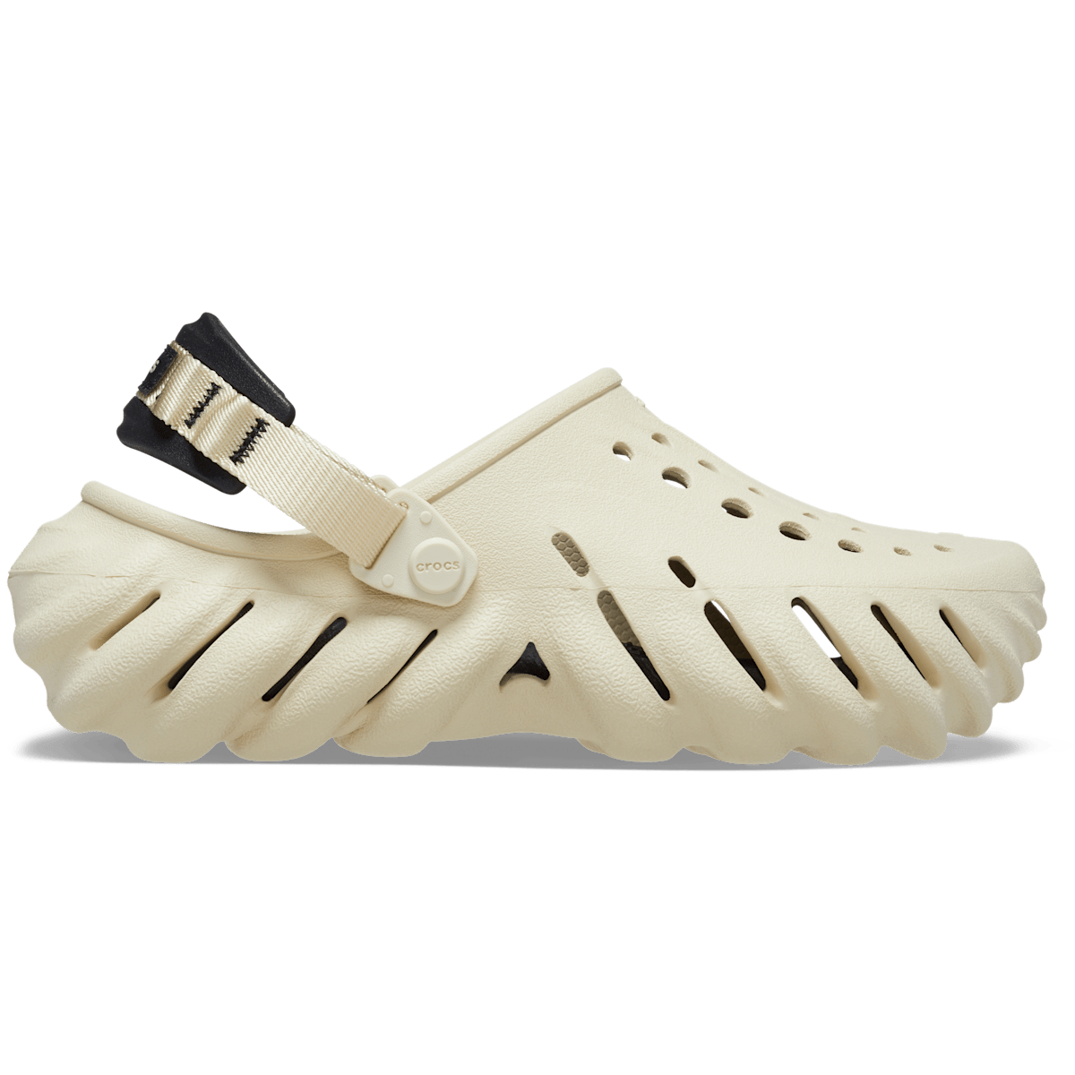 Echo Clog - Bone / Black