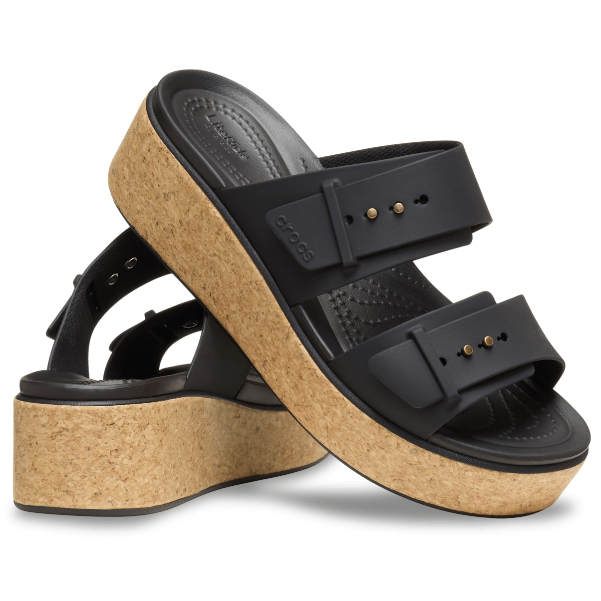 Brooklyn Cork Buckle - Black - Image 2