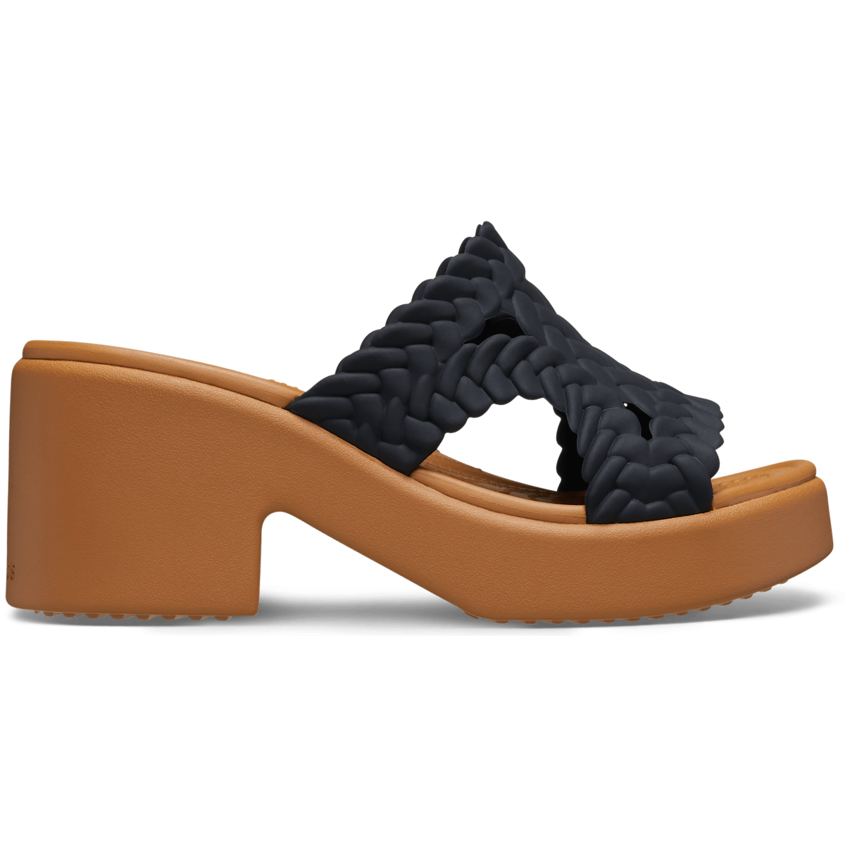 Brooklyn Woven Heel - Black