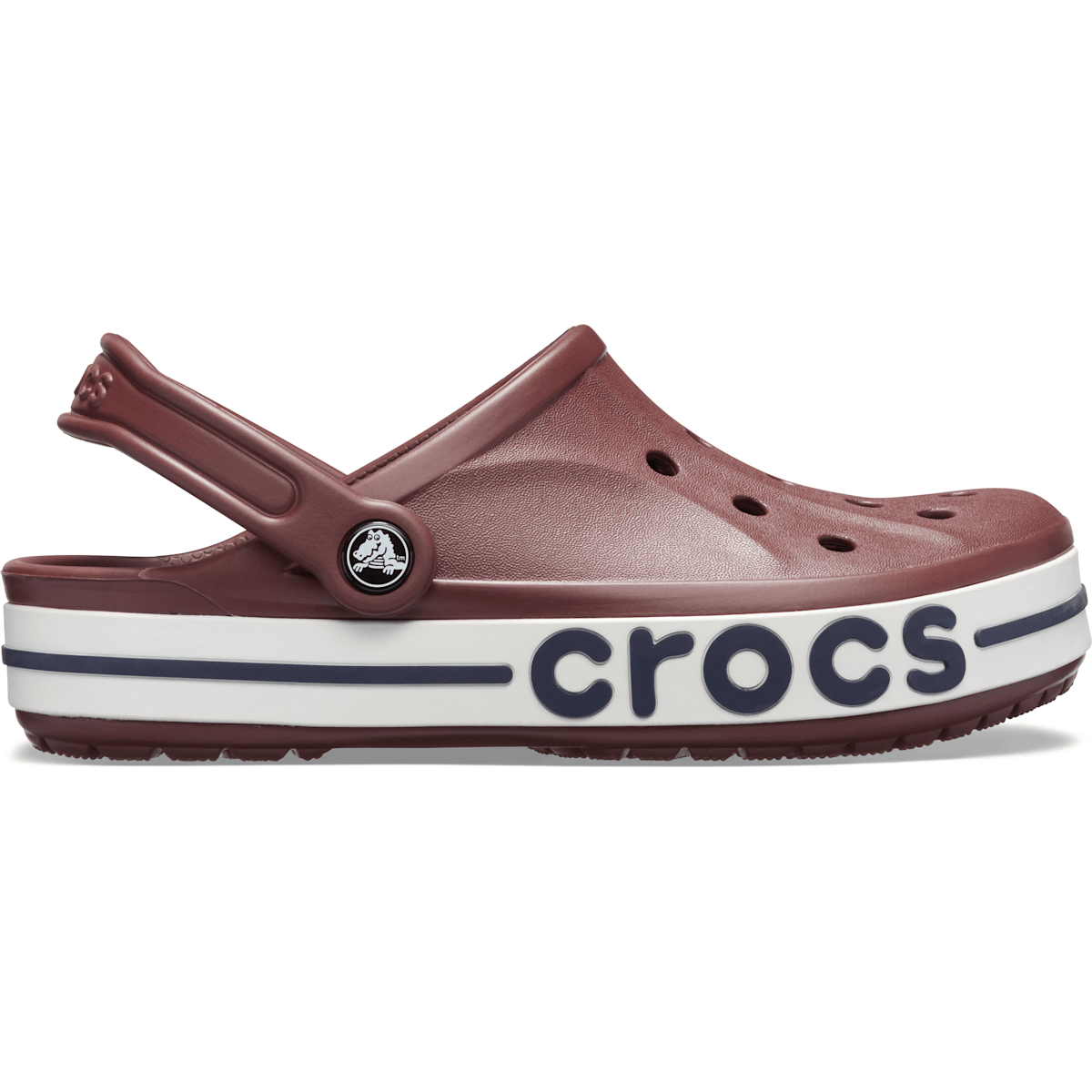Bayaband Clog - Burgundy / Navy