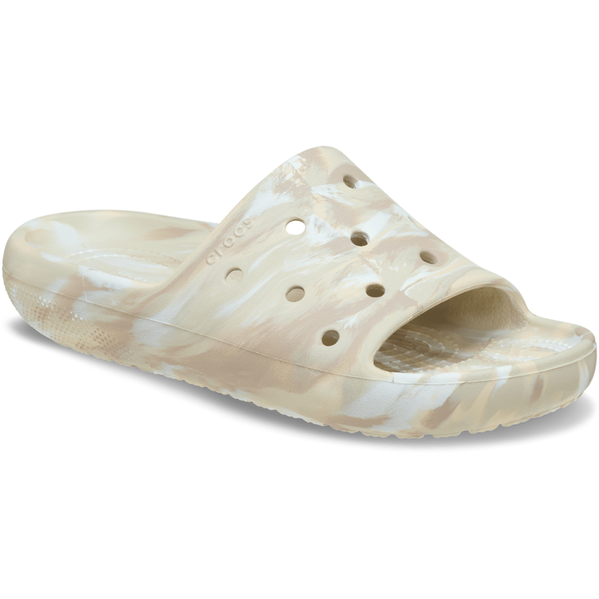 Classic Marbled Slide - Bone / Multi - Image 5