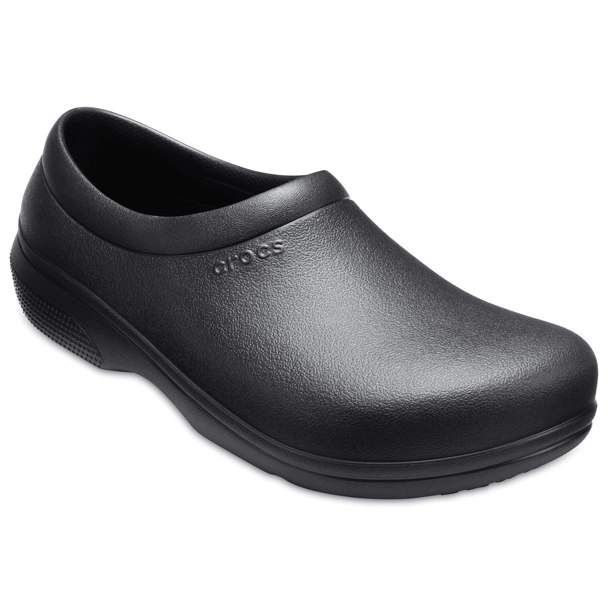 Crocs On The Clock Work Slip-On - Black - Image 5