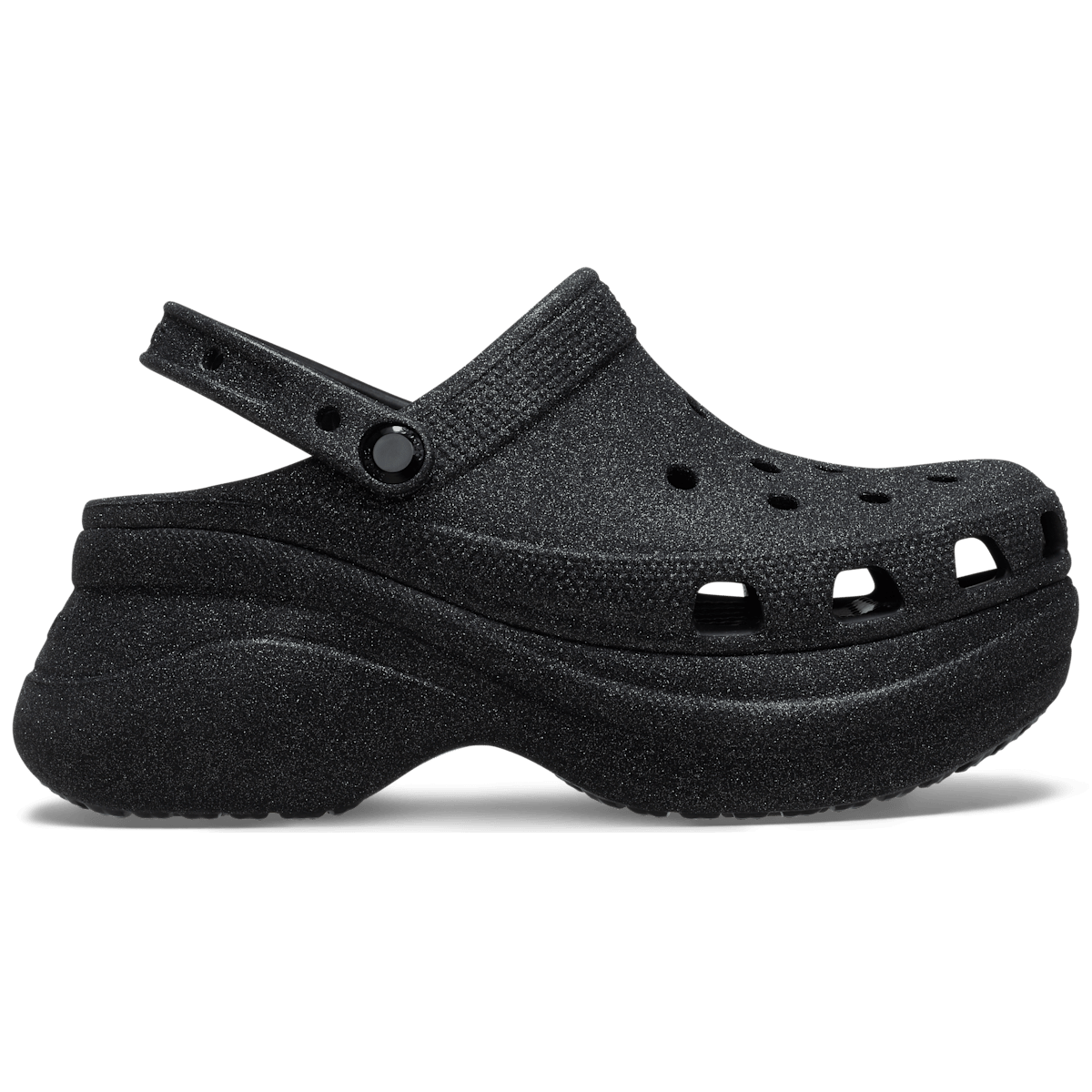 Bae Glitter Clog - Black