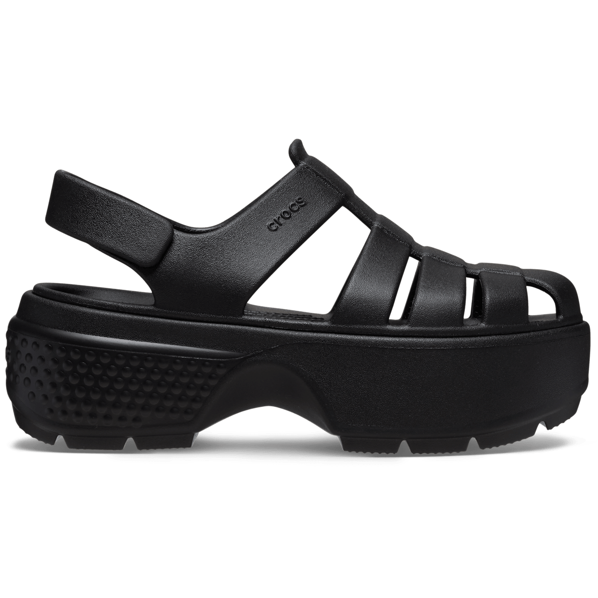 Stomp Fisherman Sandal - Black