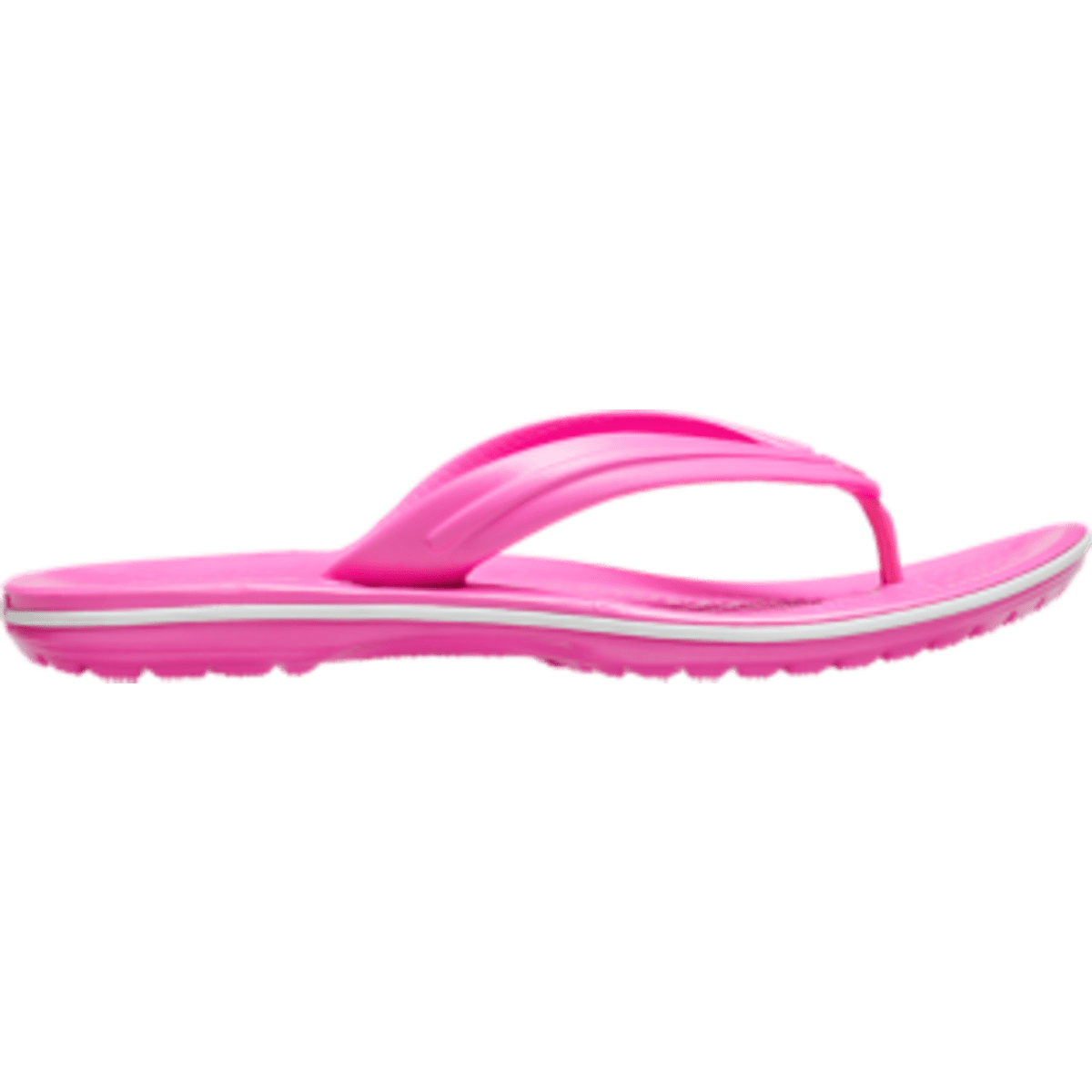 Crocband™ Flip - Electric Pink / White