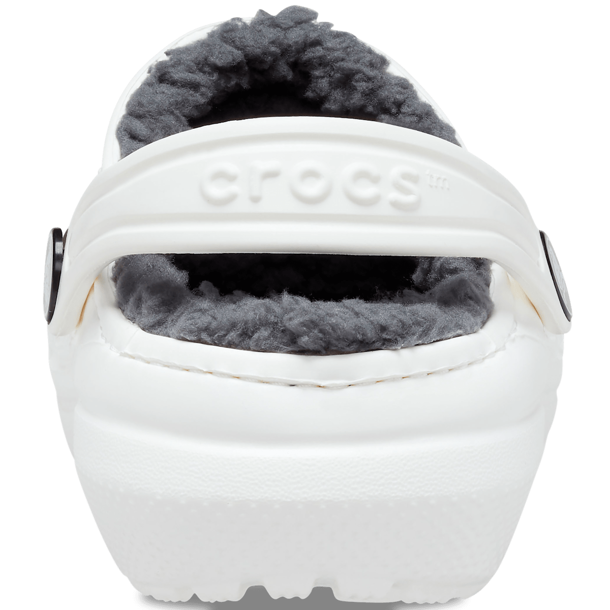 Kids' Classic Lined Clog - White / Grey - Image 6
