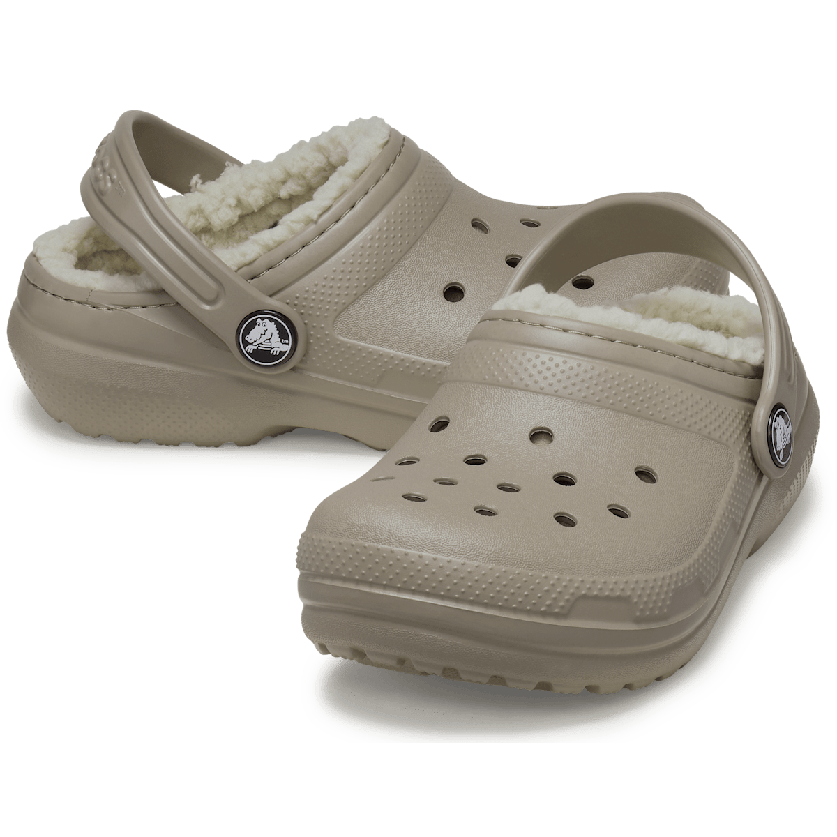 Kids' Classic Lined Clog - Mushroom / Bone - Image 2
