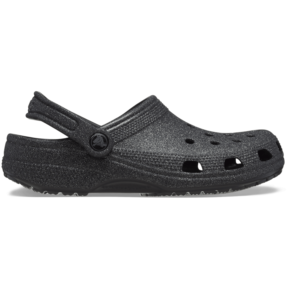 Classic Glitter Clog - Black Glitter