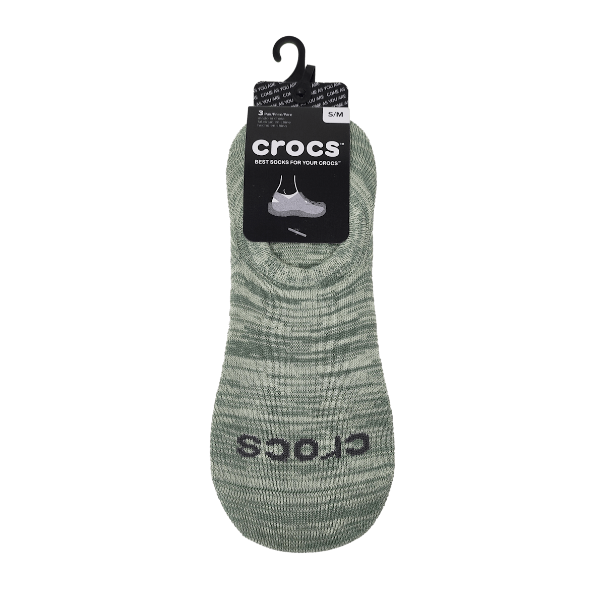 Crocs Socks Low Show 3-Pack - Green / Teal - Image 3