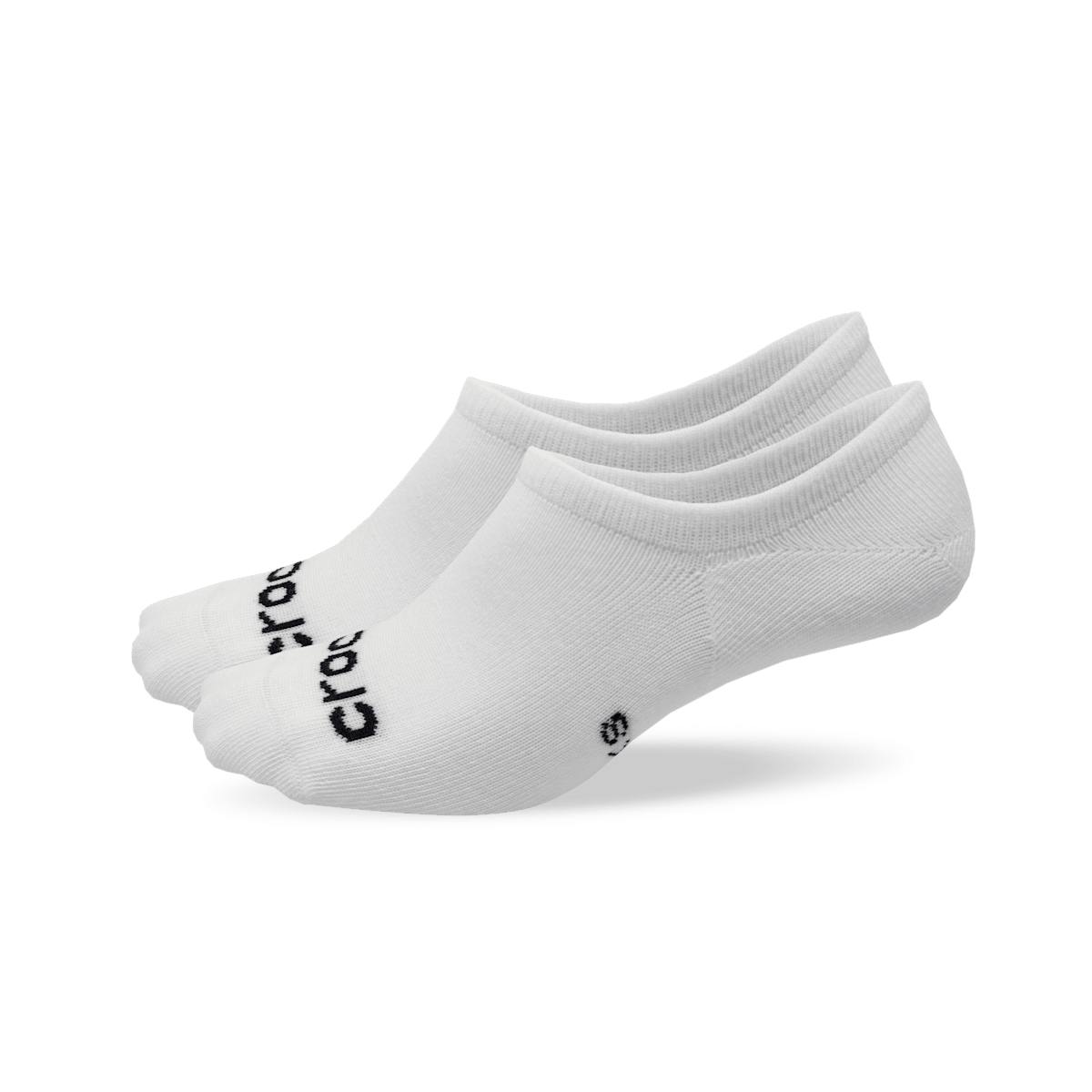 Crocs Socks Low Show 3-Pack - White