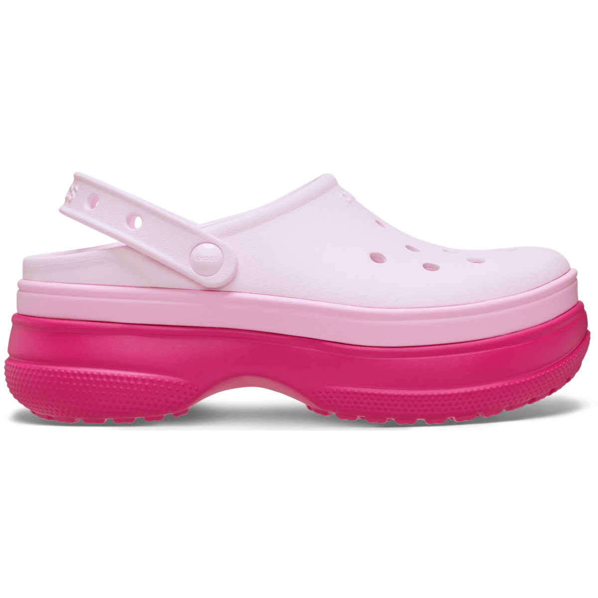 Classic Stacked Clog - Dragon Fruit