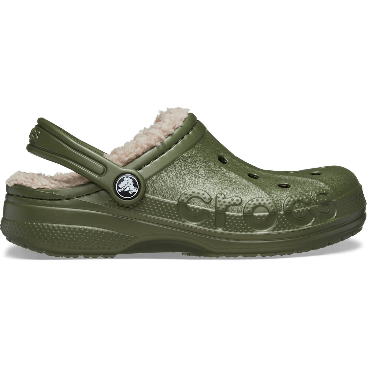 Toddler Baya Lined Clog - Army Green