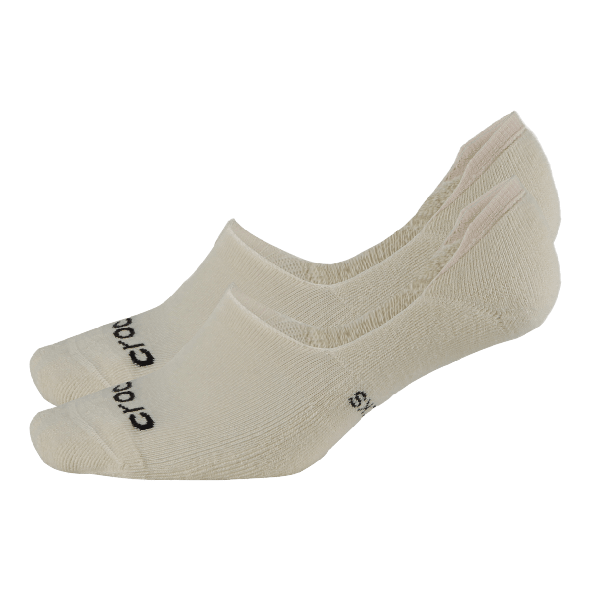 CrocsSocks Hidden Liner 3PK - Bone