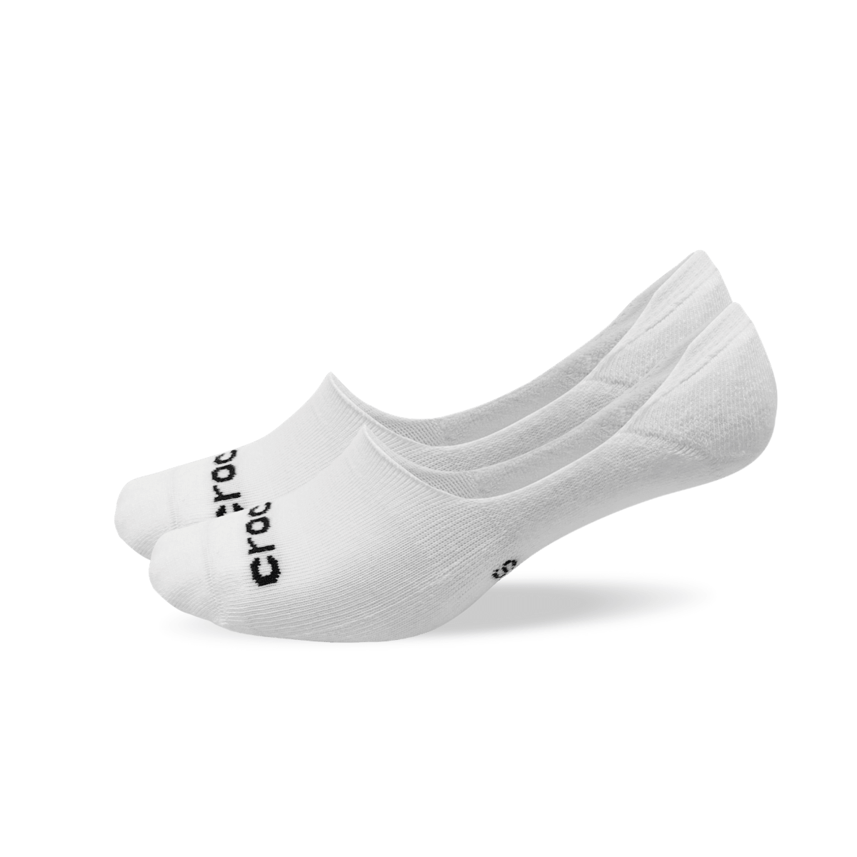 CrocsSocks Hidden Liner 3PK - White
