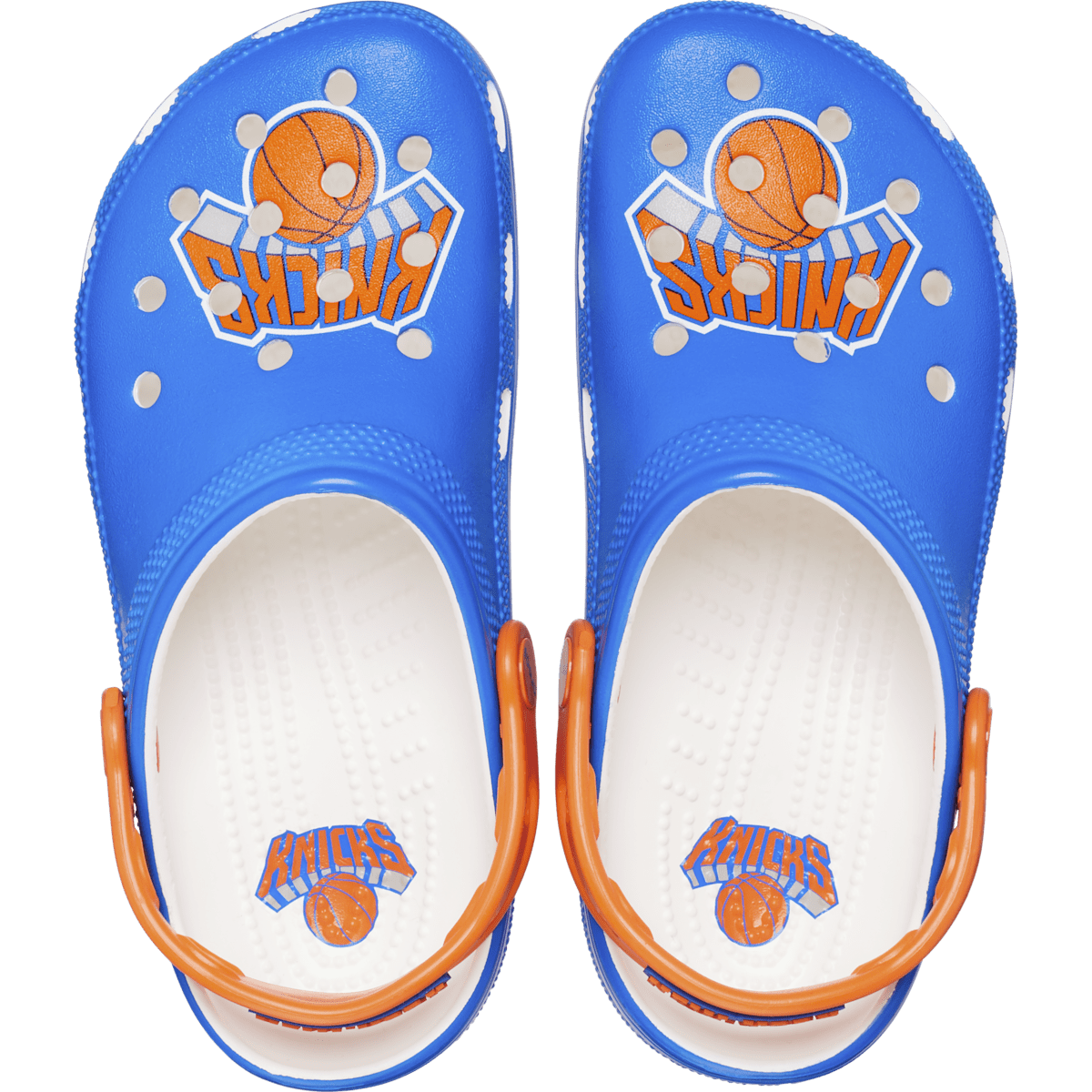 NBA New York Knicks Classic Clog - White