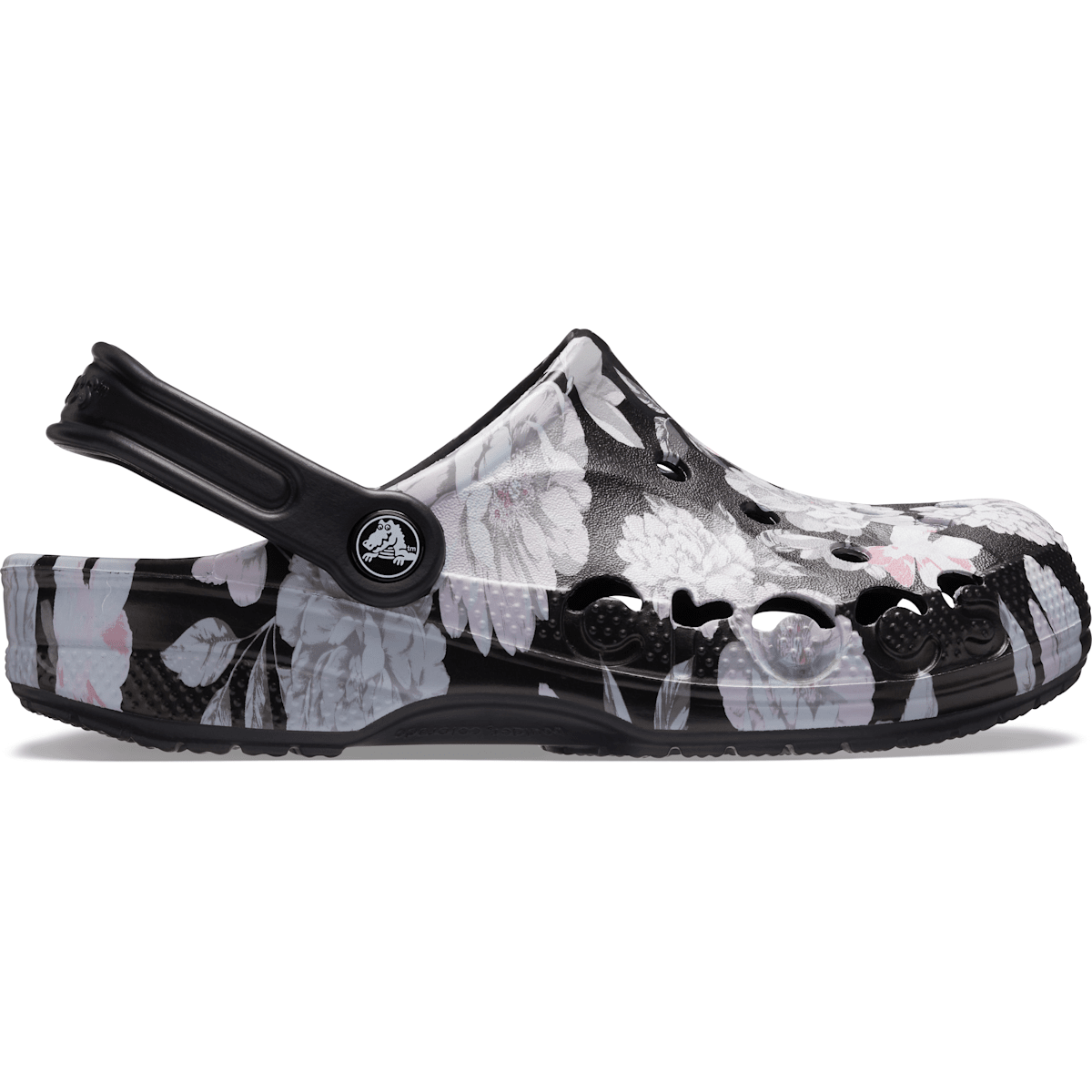 Baya Seasonal Printed Clog - Black / Floral