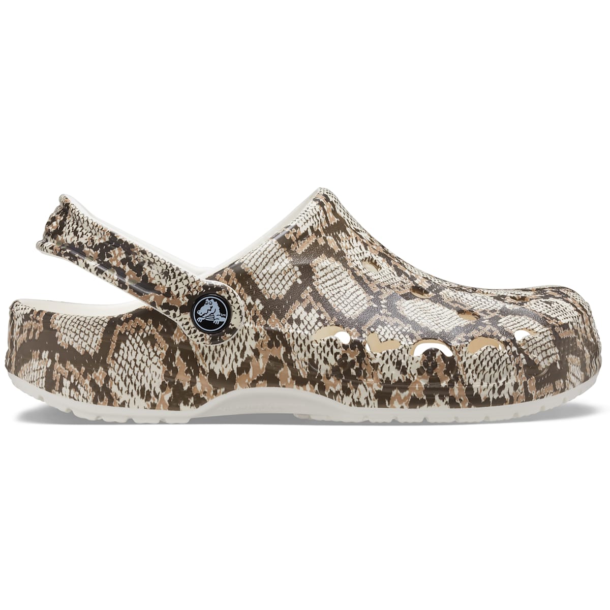 Baya Seasonal Printed Clog - Oyster / Mushroom