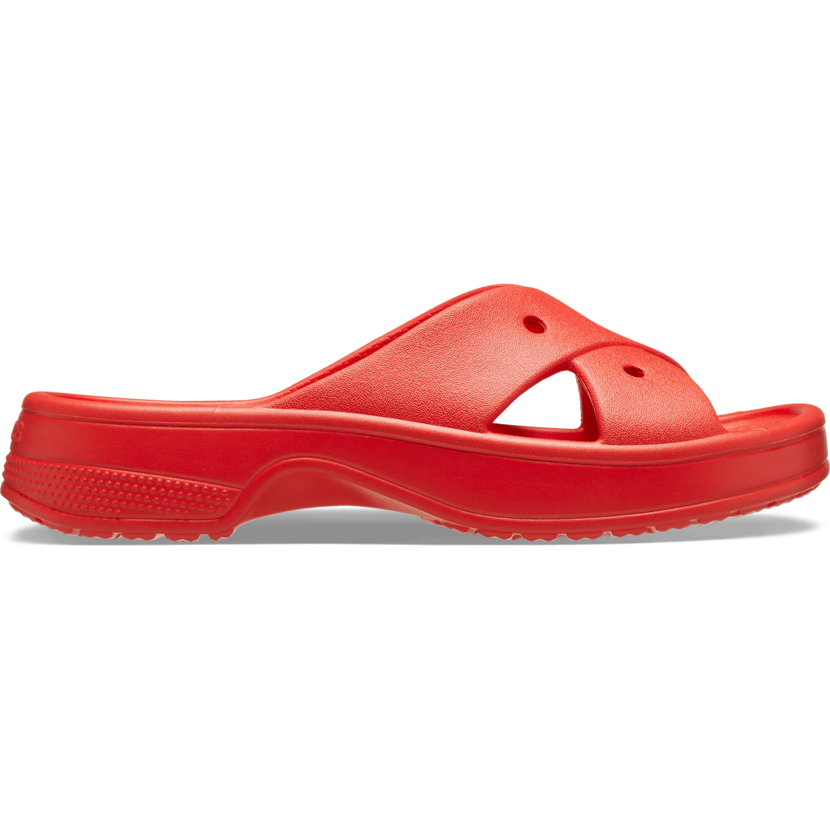 Classic Women's Cross Strap - Cherry Red