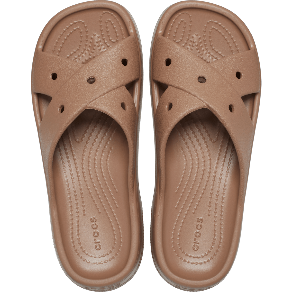 Classic Women's Cross Strap - Milk Chocolate - Image 3