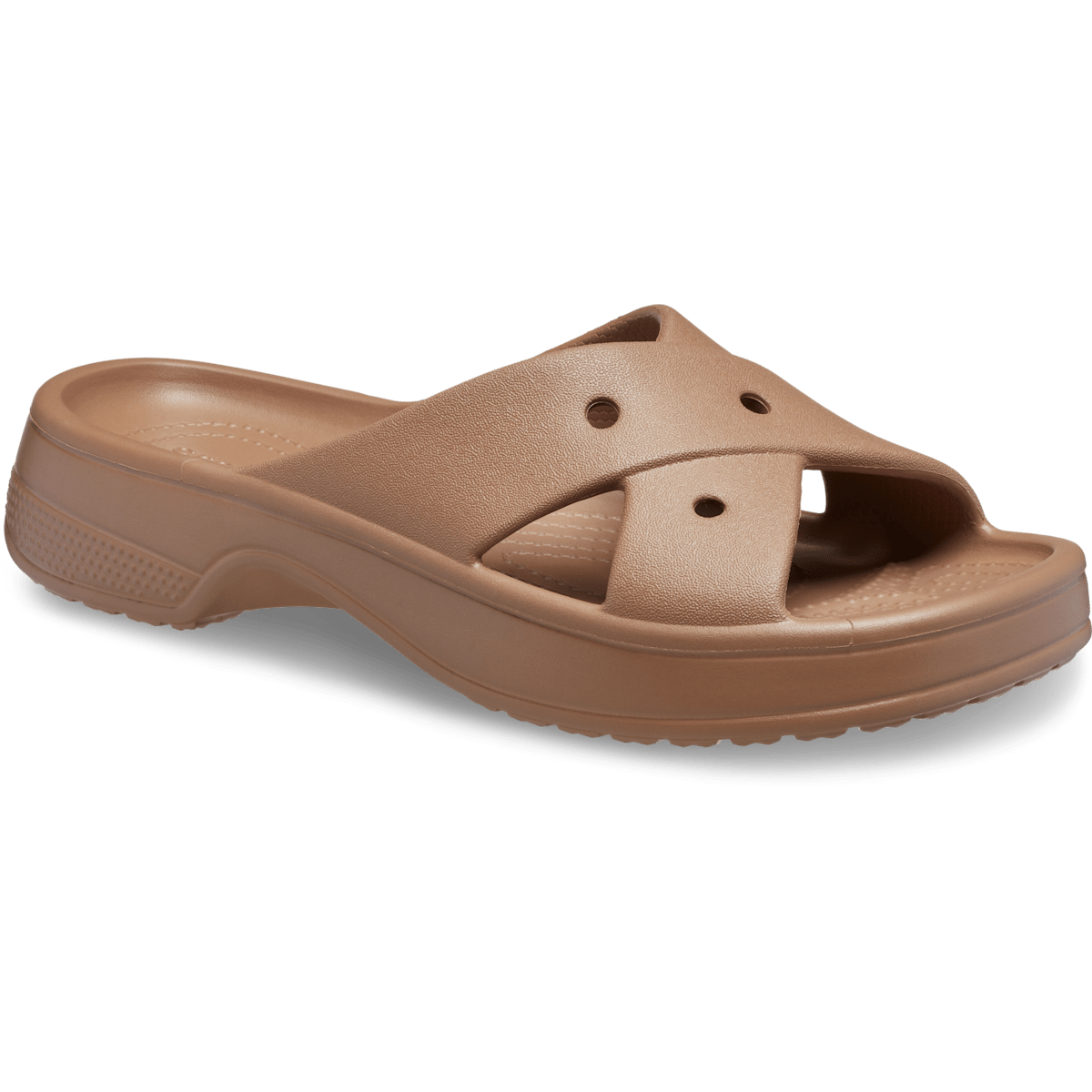 Classic Women's Cross Strap - Milk Chocolate - Image 5