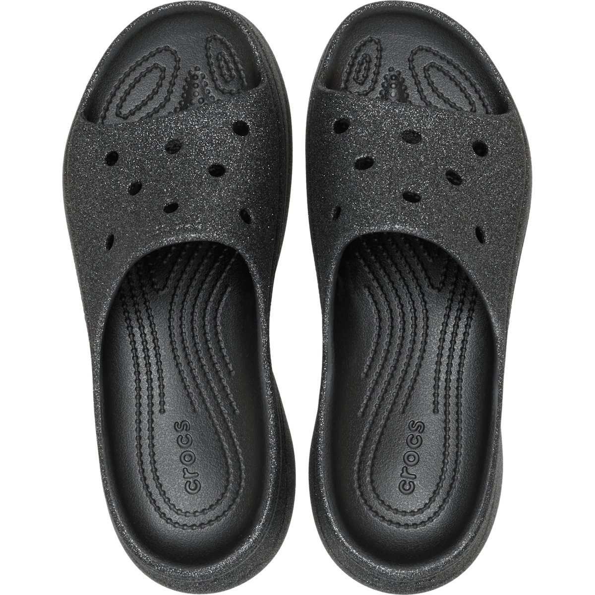 Bae Glitter Slide - Black - Image 3