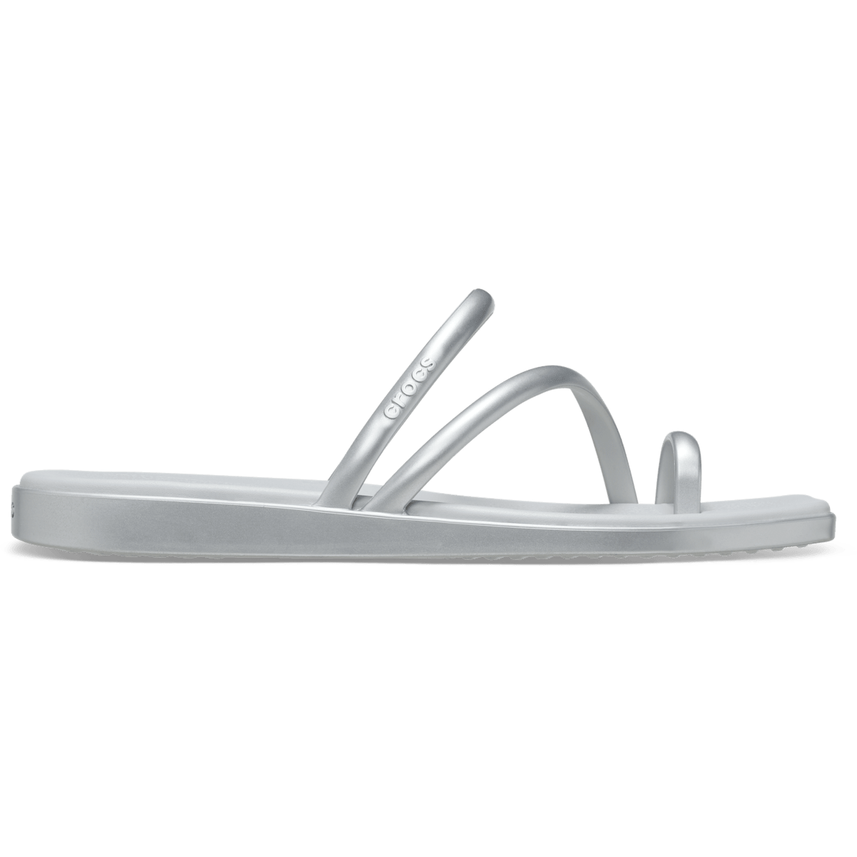 Women's Miami Metallic Toe Loop Sandal - Silver