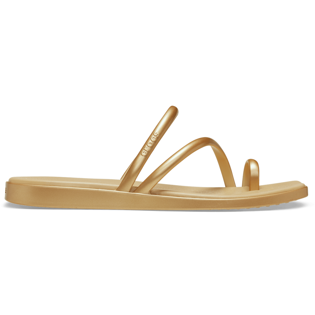 Women's Miami Metallic Toe Loop Sandal - Gold