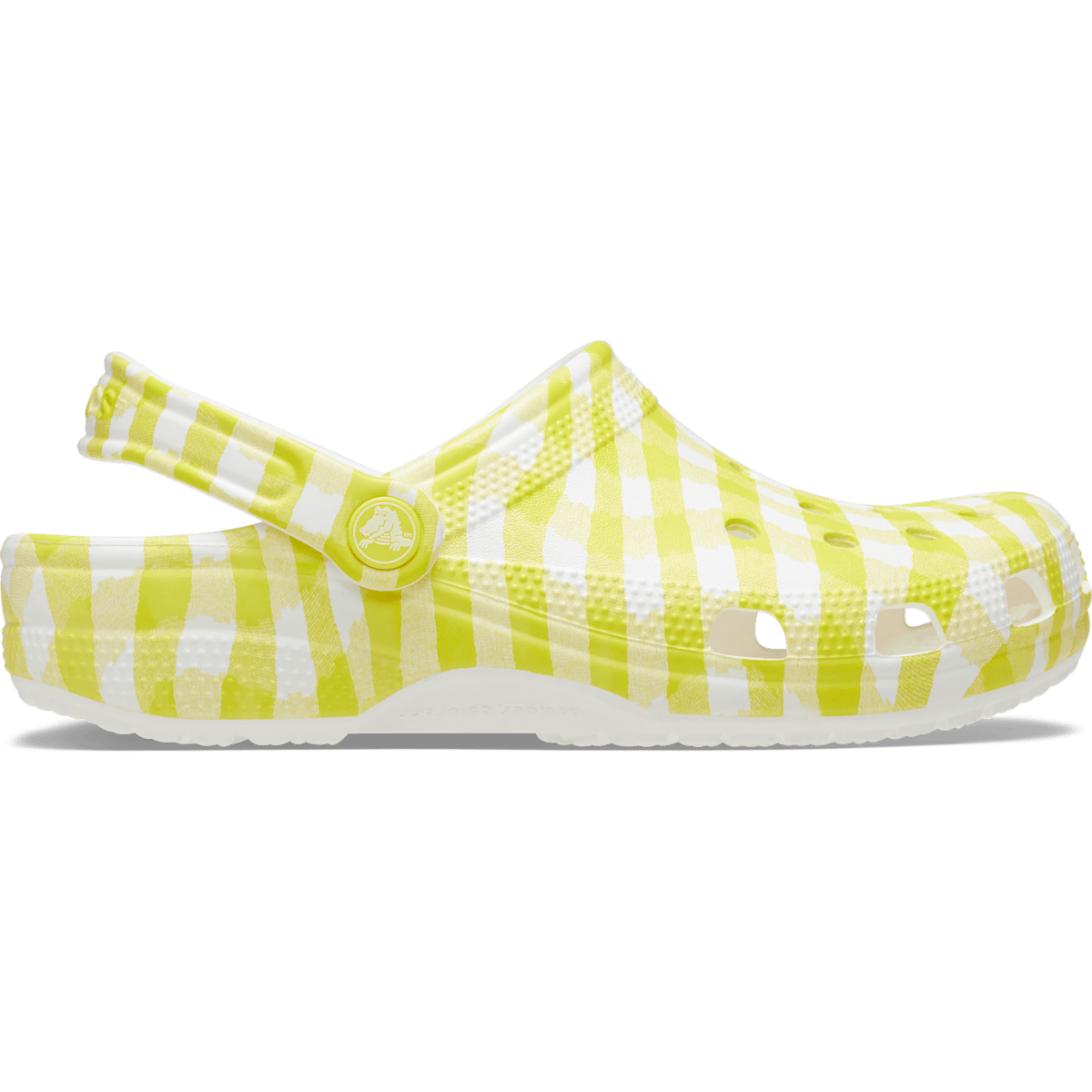 Classic Gingham Clog - Daylily