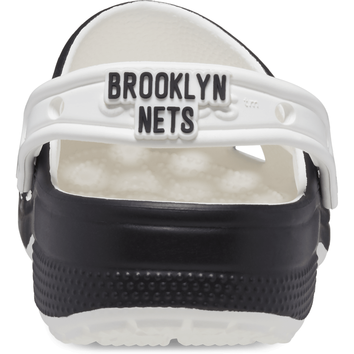 NBA™ Brooklyn Nets Classic Clog - White / Black - Image 8
