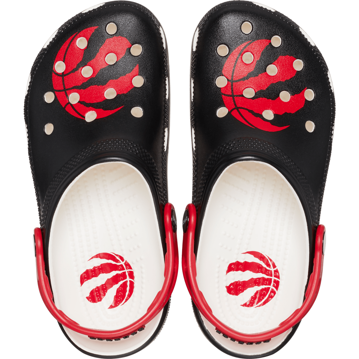 NBA Toronto Raptors Classic Clog - White