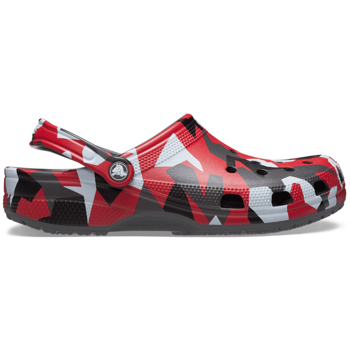 Classic Geo Camo Clog - Slate Grey / Multi
