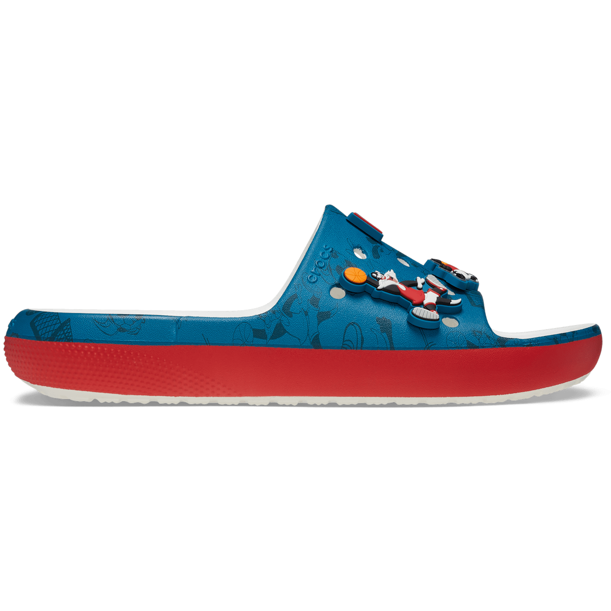 Looney Tunes Classic Slide - White