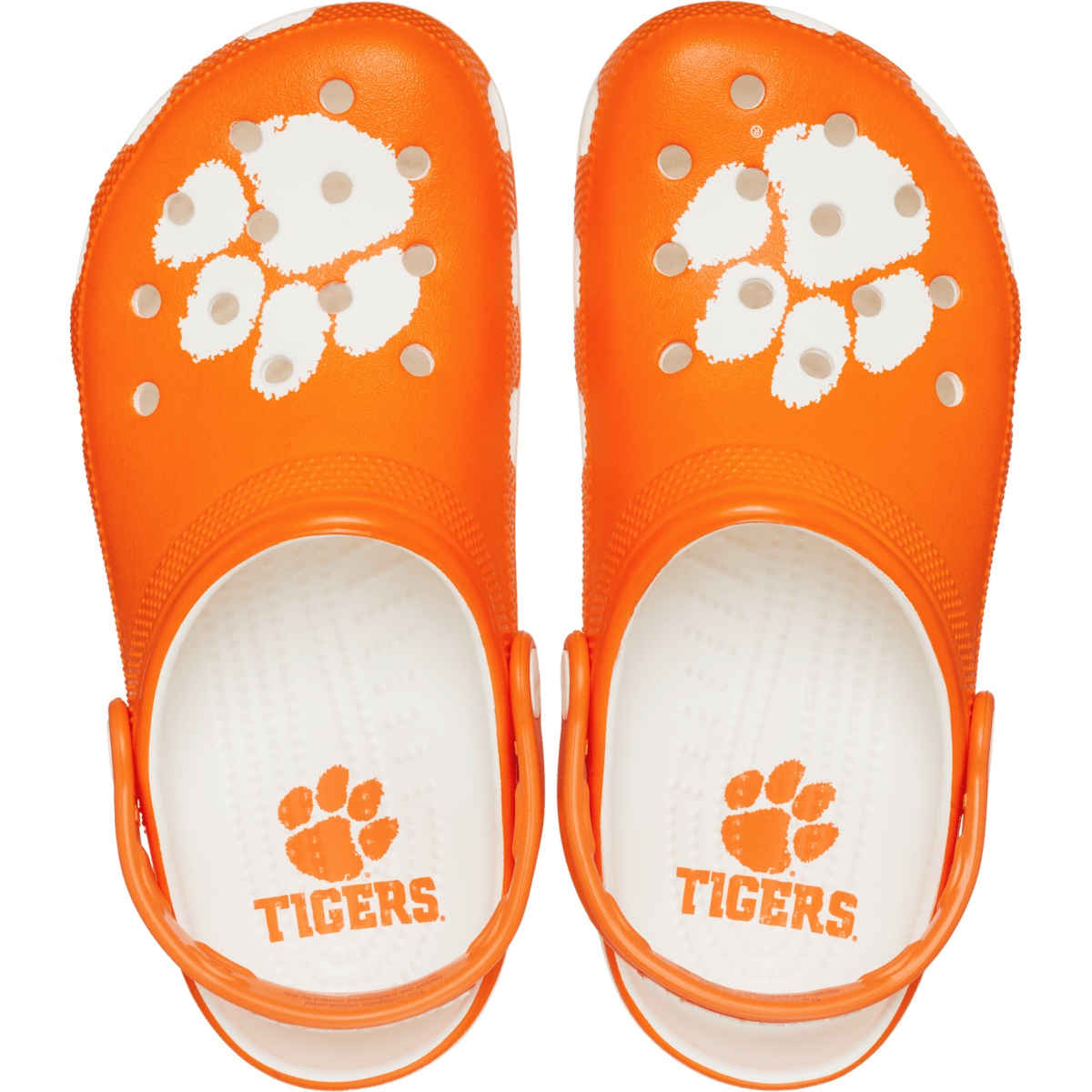 Clemson Classic Clog - White