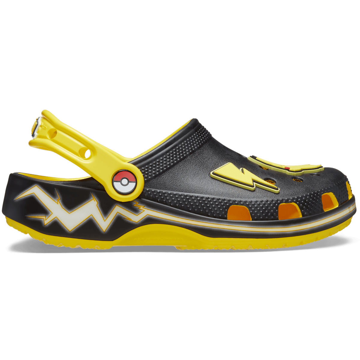 Toddlers' Pokemon Pikachu Classic Clog - Lemon