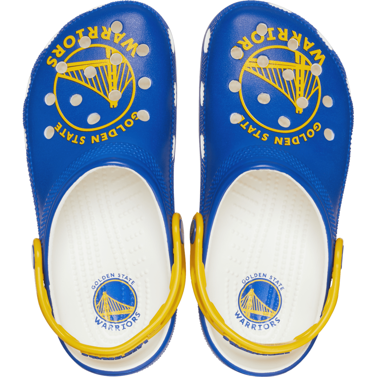NBA Golden State Warriors Classic Clog - White