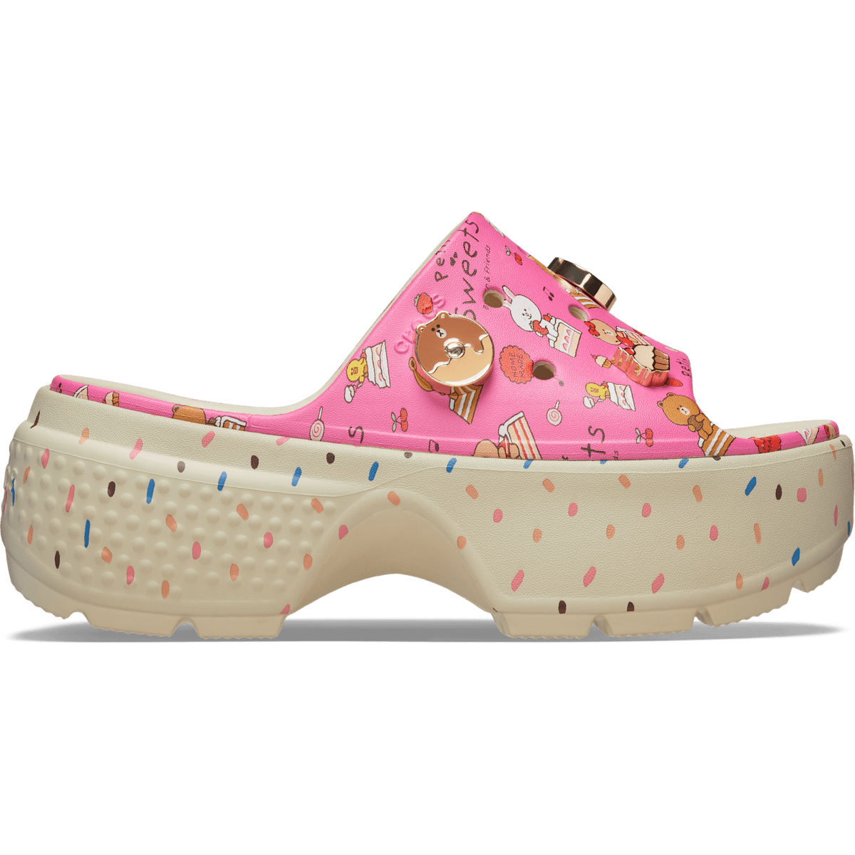 LINE FRIENDS Stomp Slide - Bone