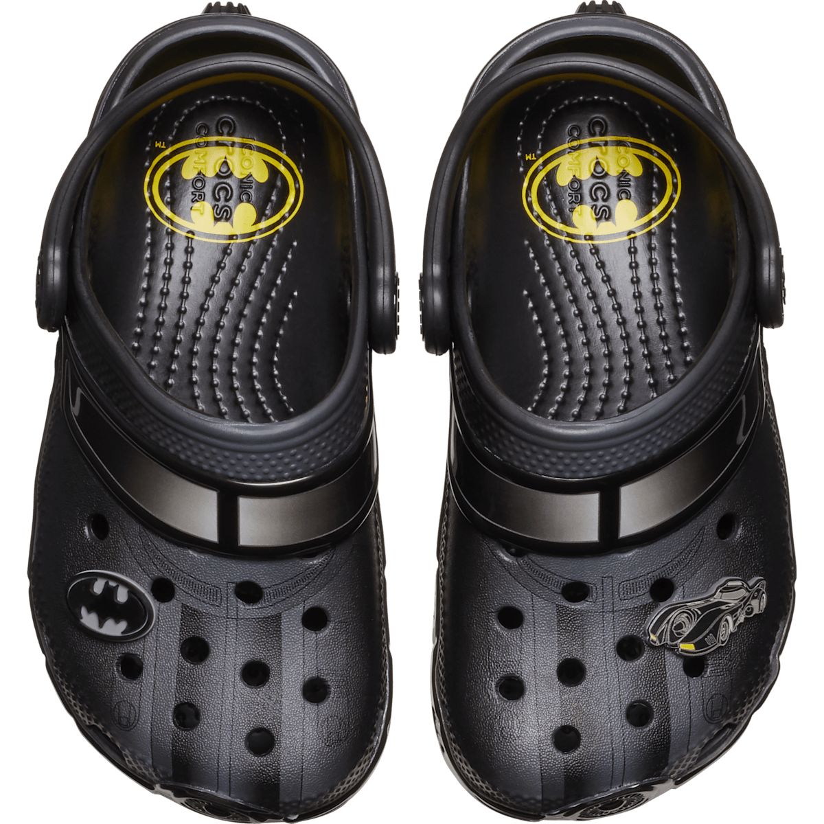 Kids' Batman Batmobile Classic Clog - Black - Image 3