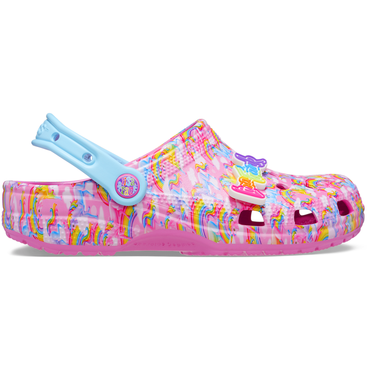 Classic Lisa Frank Unicorn Clog 2 - Taffy Pink