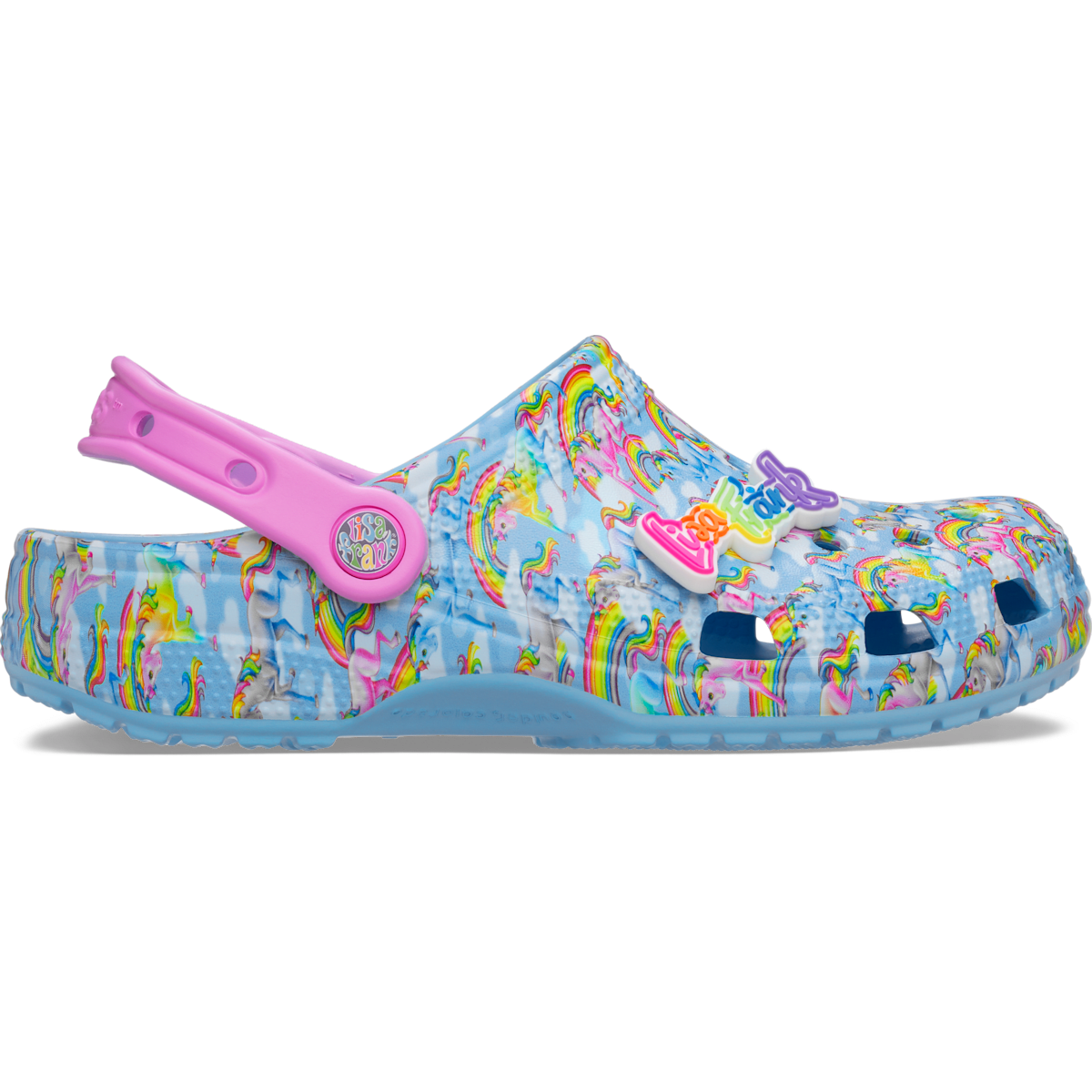 Classic Lisa Frank Unicorn Clog 1 - Arctic