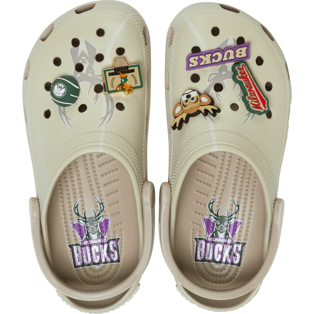 NBA Bucks Elevated Classic Clog - Multi