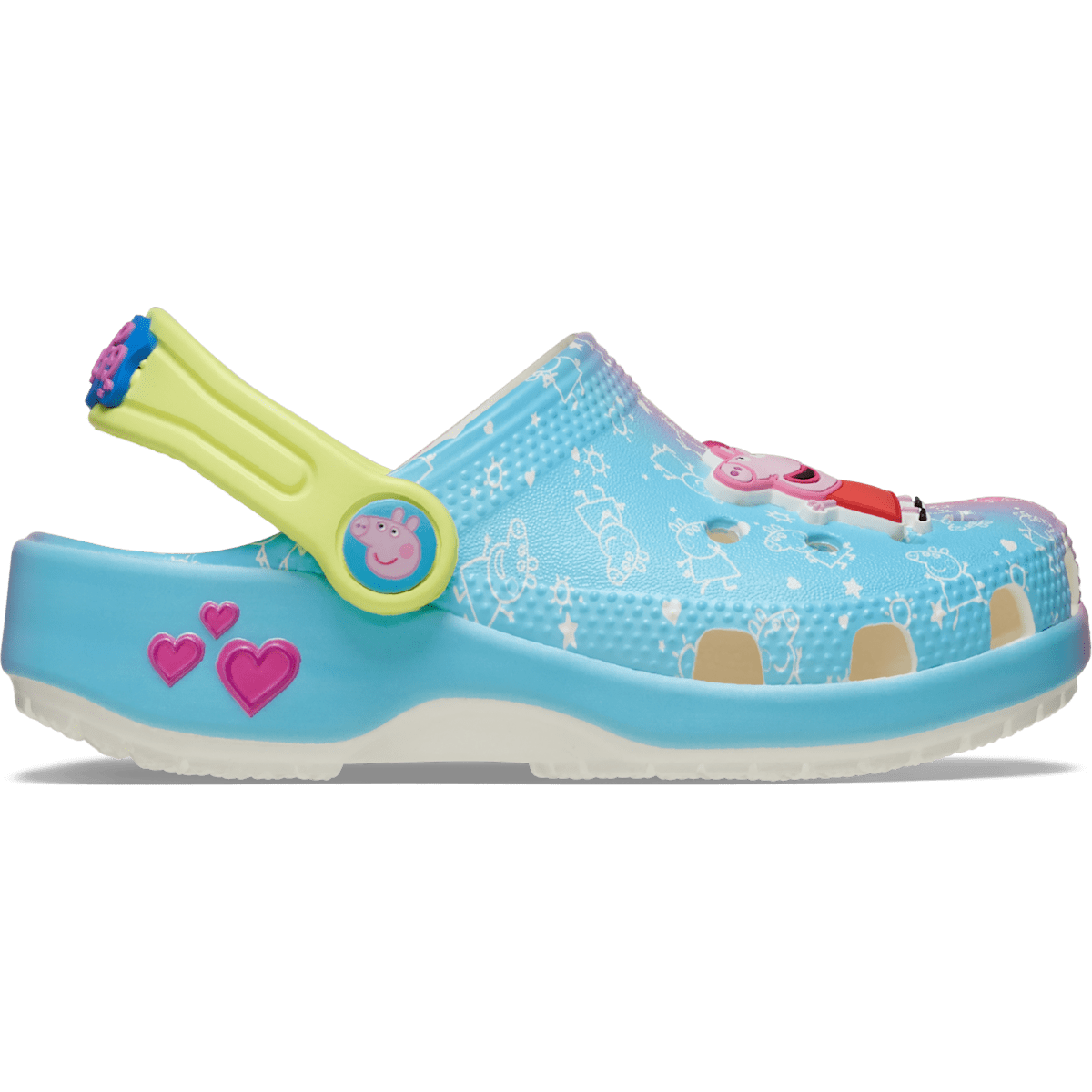 Toddlers' Peppa Pig Classic Clog - Multi