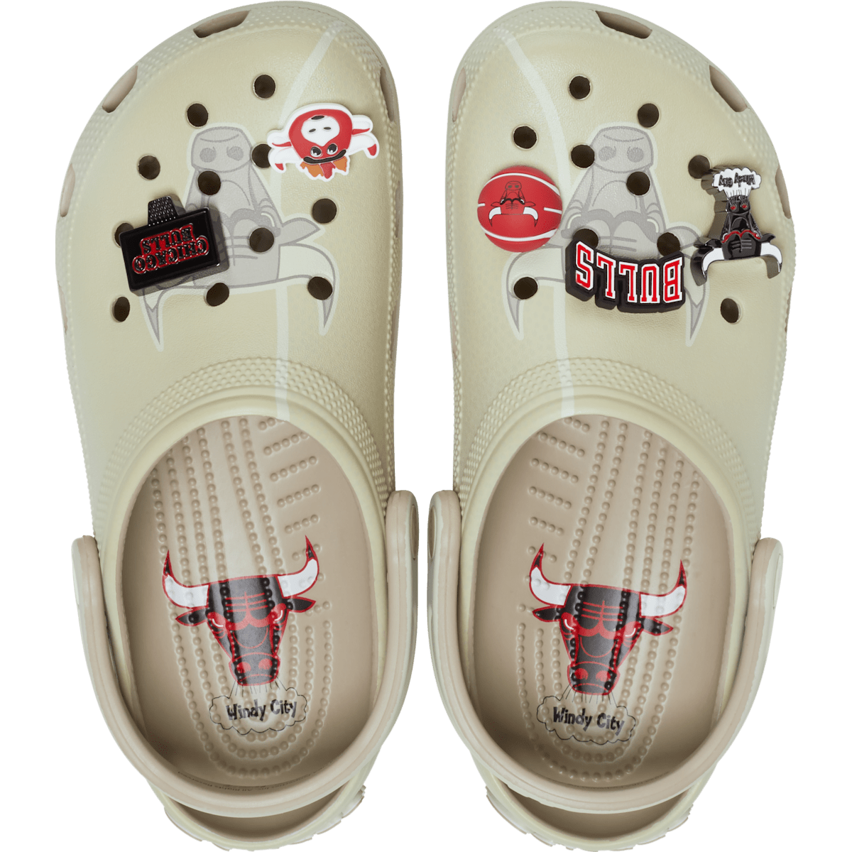 NBA Bulls Elevated Classic Clog - Multi